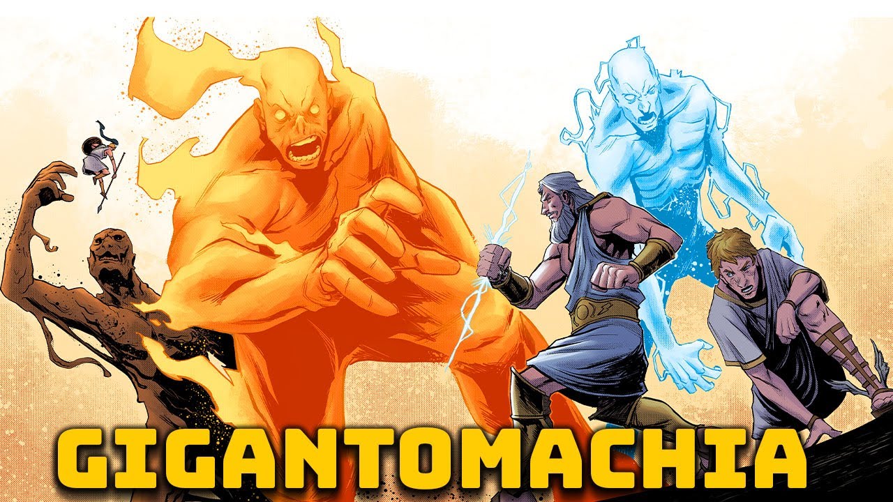 Gigantomachia - La Brutale Guerra tra Dei e Giganti - Mitologia Greca -Storia e Mitologia Illustrate