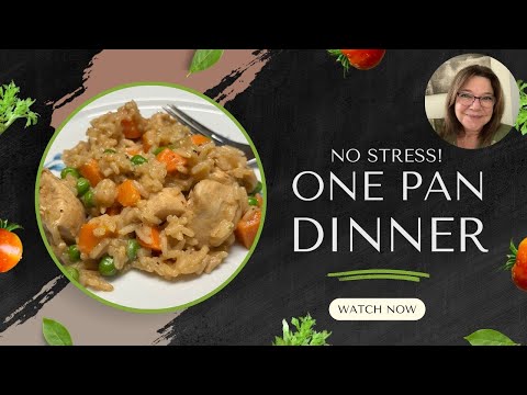 Easy One-Pan Chicken & Rice (Stress-Free Weeknight Meal)