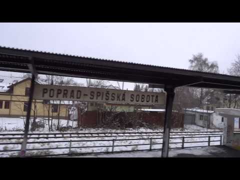 Travel by train - - - Poprad-Tatry to Spisska Nova Ves - part 1