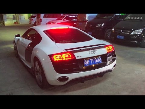Audi R8 V10 w/ Armytrix Titanium Exhaust - Revs & Acceleration Sounds