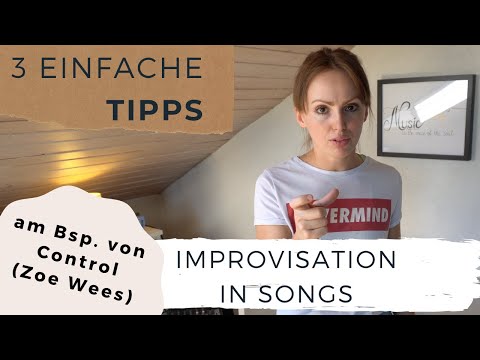 Improvisieren in Songs - So machst DU dein EIGENES DING draus! 3 Tipps!