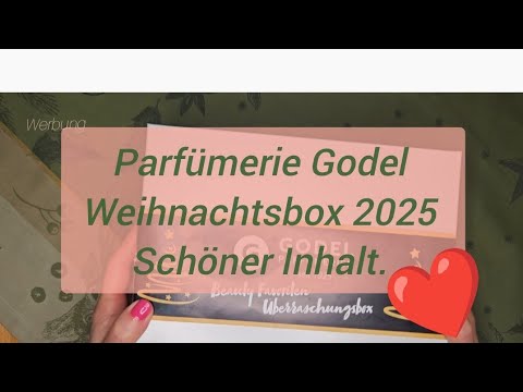 GODEL Perfumery Christmas Box 2025 - Unboxing