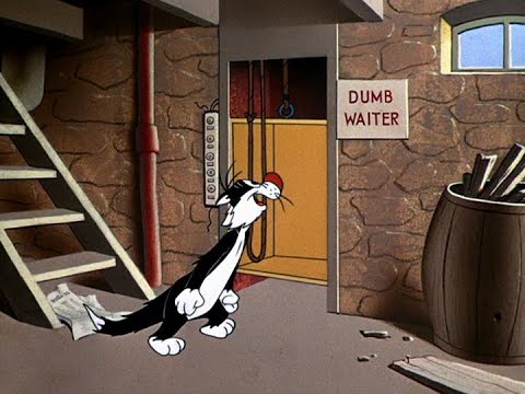 Tweety and Sylvester-name of episode "Catty Cornered"