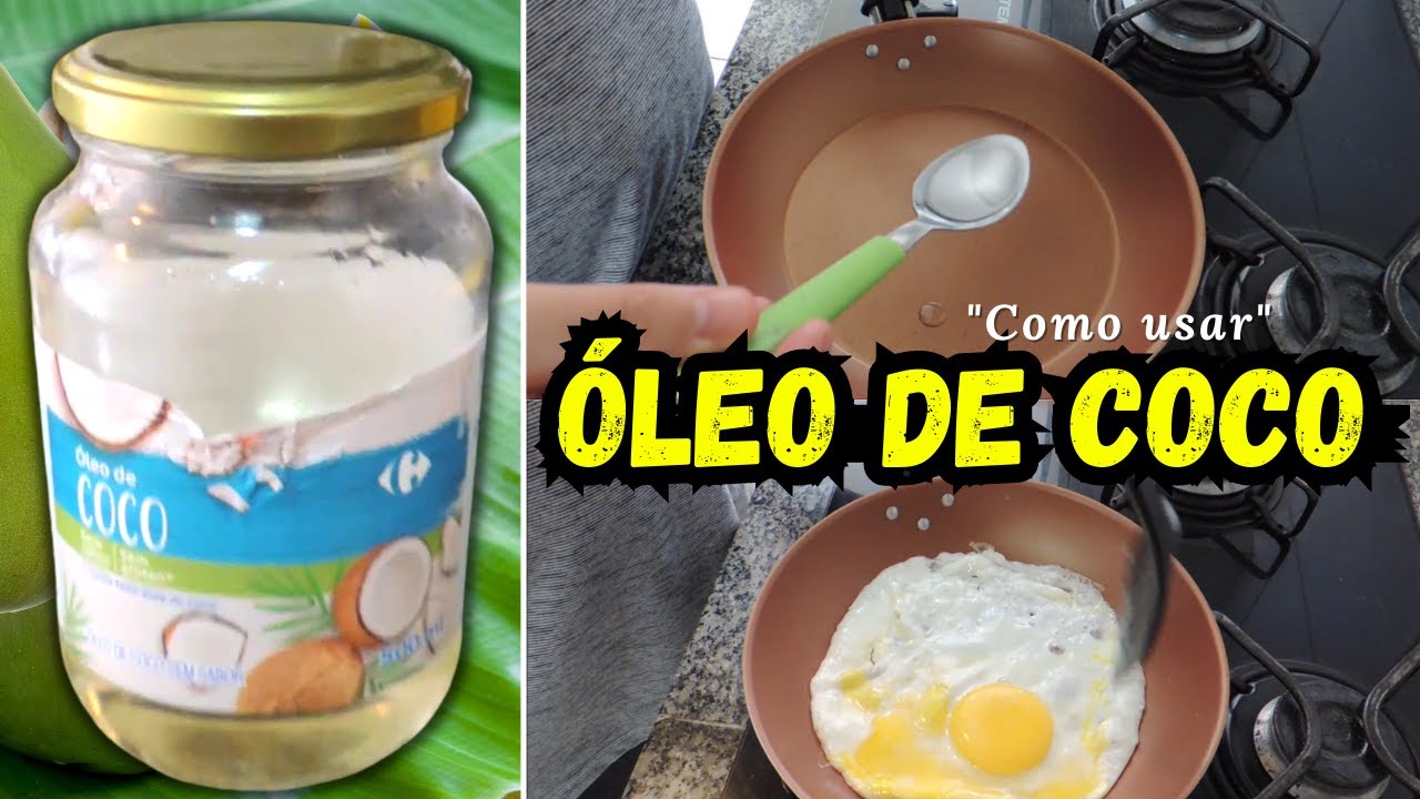 Como usar ÓLEO DE COCO para fritar
