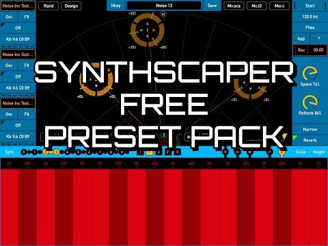 SYNTHSCAPER - 15 New Scenes Pack by Noise Inc - 100% FREE - How To Install