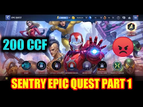 SENTRY EPIC QUEST | PART 1 | 200 CCF | 2020 Marvel Future Fight