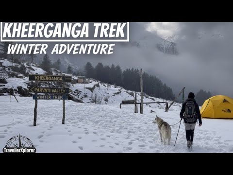 Kheerganga Trek in Winter | Manikaran-Tosh-Kheerganga Trek Guide 😇 Parvati Valley, Himachal Pradesh