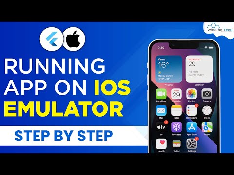 Flutter Tutorial Running the App on an iOS Emulator | iOS Emulator Par App Kaise Chalaye