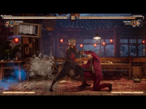 Mortal Kombat 1 Smoke vs Kenshi Kombat league Above Average Gameplay