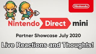 Nintendo Direct Mini: Partner Showcase July 2020 - Live Reactions and Thoughts!