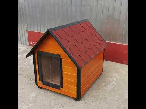 Insulated Dog House With Metalic Profile and PVC Curtain