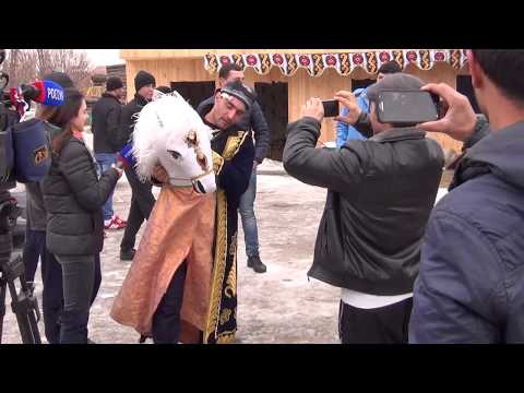 Интервью со скакуном! приготовление главного блюда Навруза Сумаляк