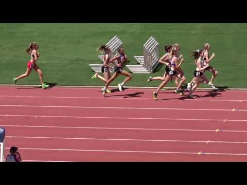U/16yrs Girls 800m Final, QLD Championships, QSAC 25/02/2017