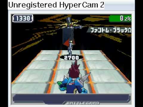 Megaman Starforce 3 UNEXPECTED BATTLE BLACK PHANTOM OMEGA!!