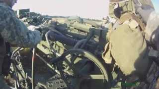 preview picture of video 'Emplacing M777A2 after Air Assault'