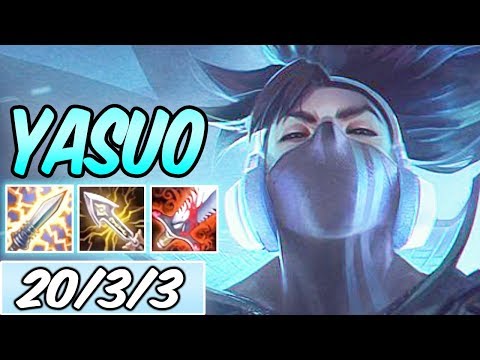 S+ TRUE DAMAGE YASUO ADC FULL CRIT + YUUMI BOT | Build & Runes | League of Legends