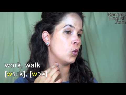How to Pronounce Work vs. Walk: American English