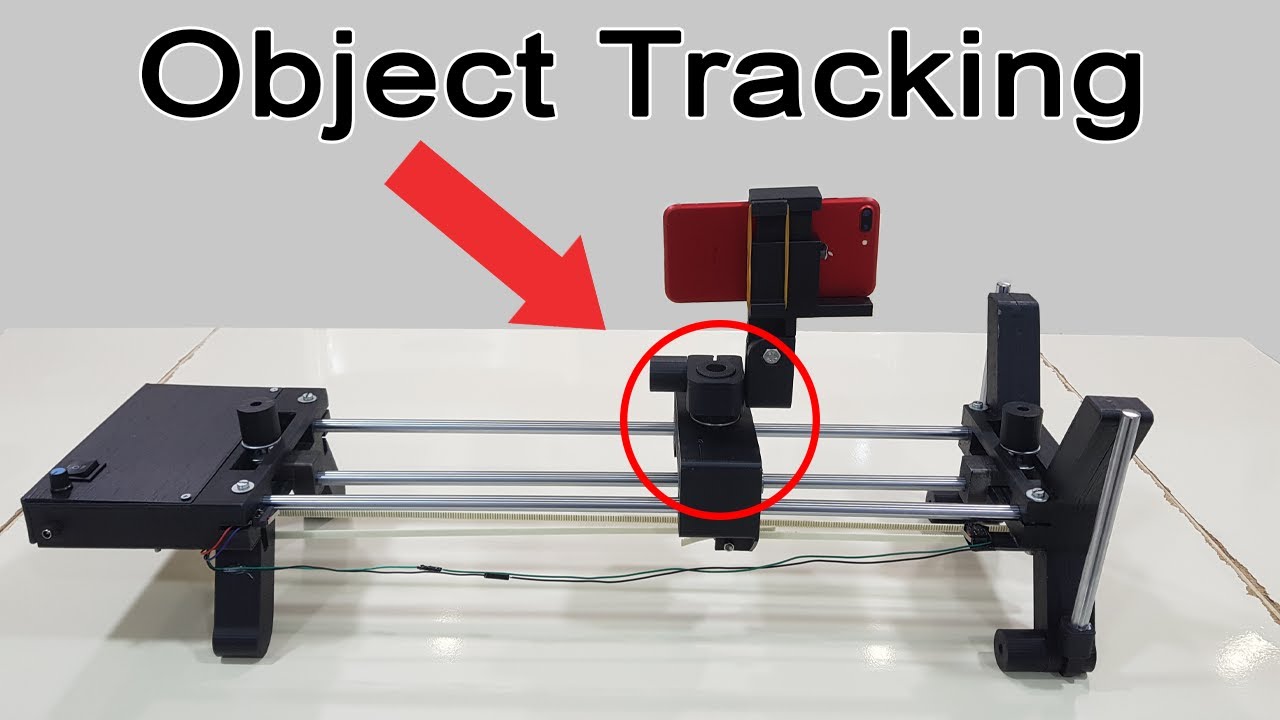 CAMERA SLIDER WITH OBJECT TRACKING 3D Print Model