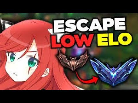 HOW TO CLIMB OUT OF LOW ELO WITH KATARINA 1v9