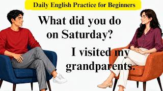 500 Common Simple Past Tense Questions and Answers | English Speaking & Listening Practice