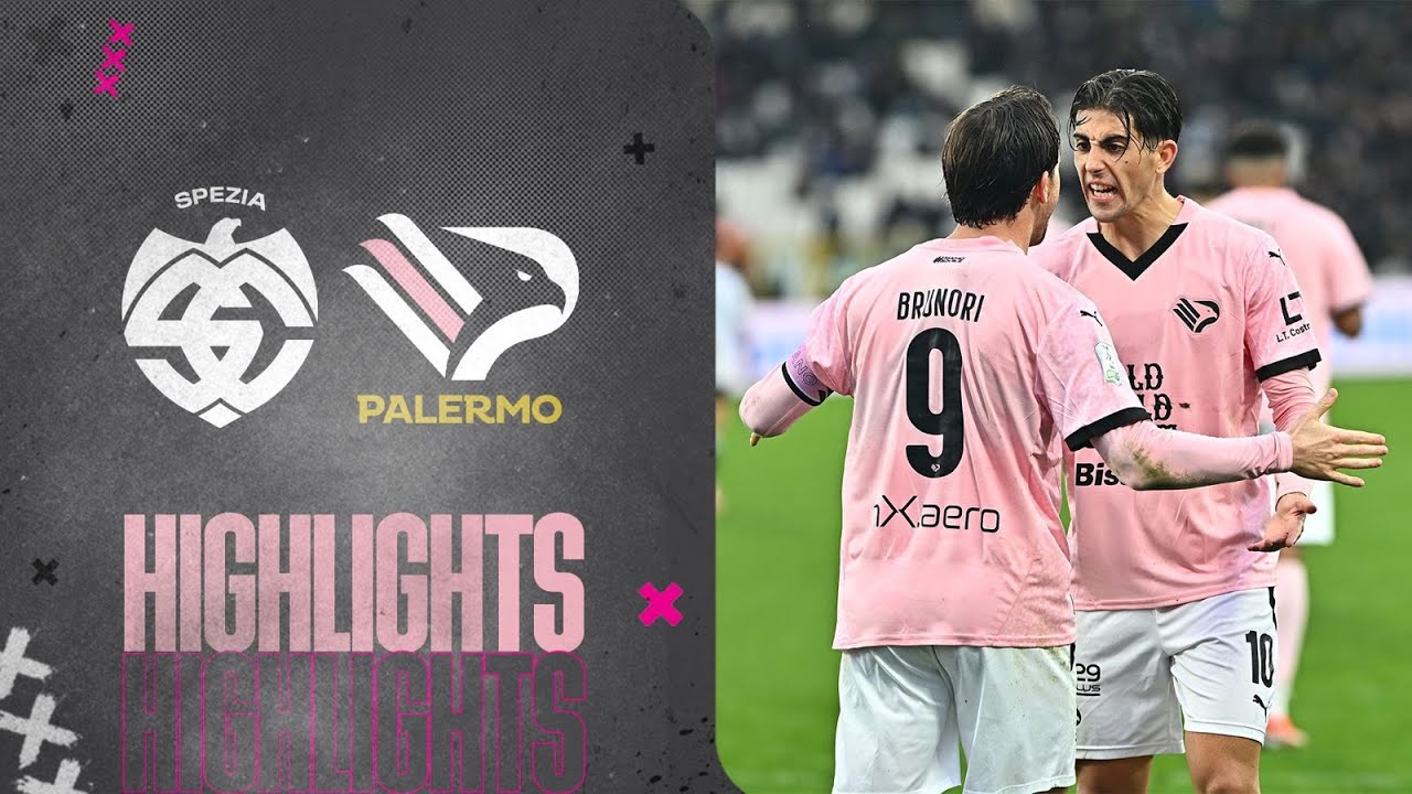 VIDEO Spezia-Palermo 2-2: gli highlights del match