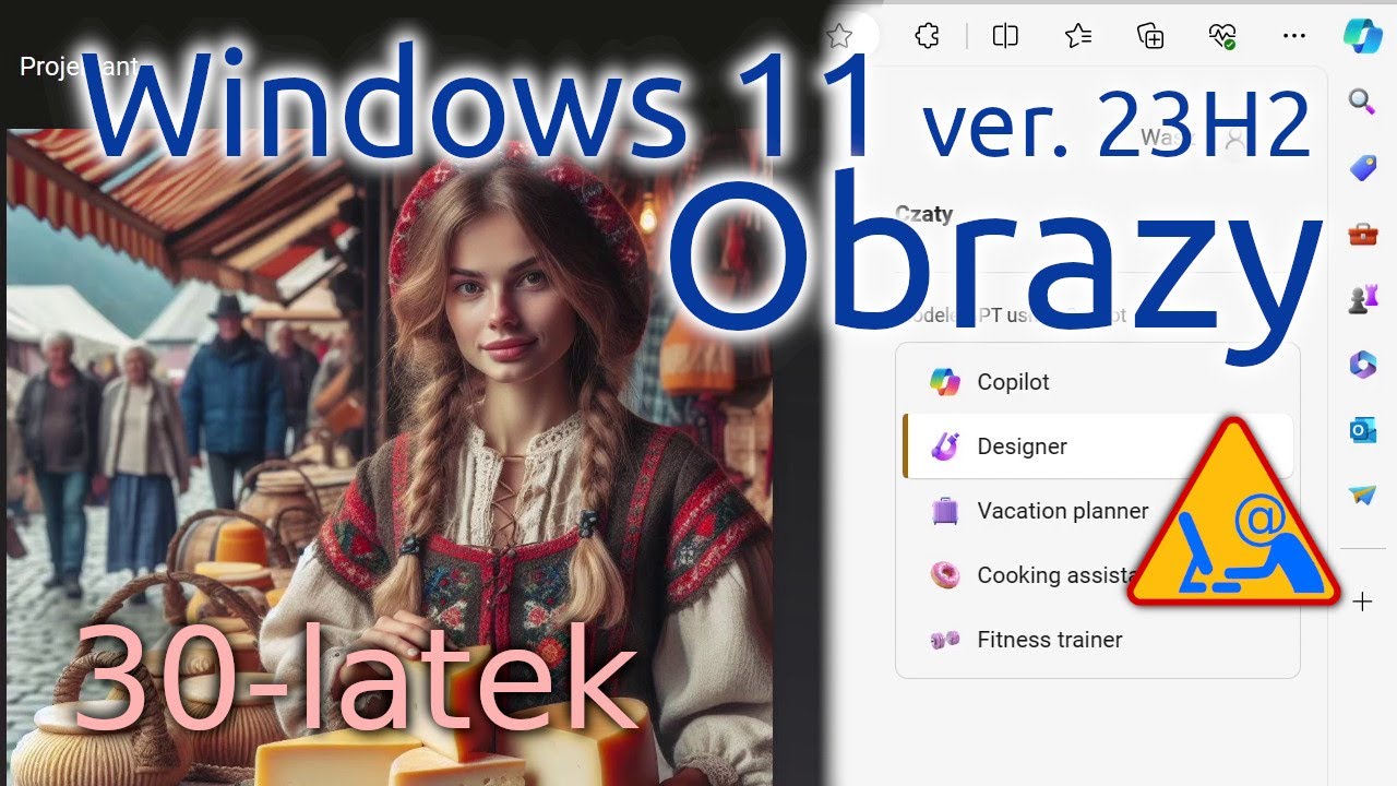 Windows 11 ver. 23H2  - przeglądanie zdjęć, edytowanie obrazów, narzędzia graficzne