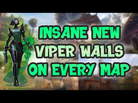INSANE NEW VIPER WALLS ON EVERY MAP