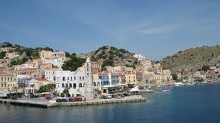 preview picture of video 'Grèce mer égée la merveilleuse Symi l'ile des éponges'