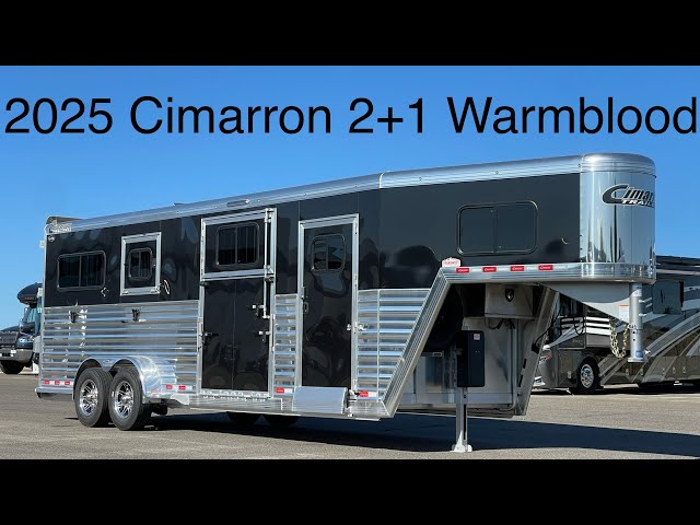Preview image of 2025 Cimarron Norstar 2+1 Warmblood Gooseneck With Air Ride youtube video