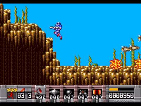 SEGA GENESIS - Turrican (Life Gauge Fixed)