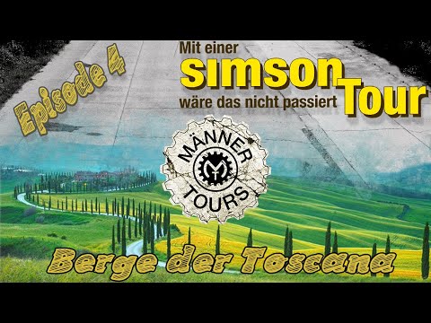 Simson Schwalbe Tour #4 - Berge der Toscana