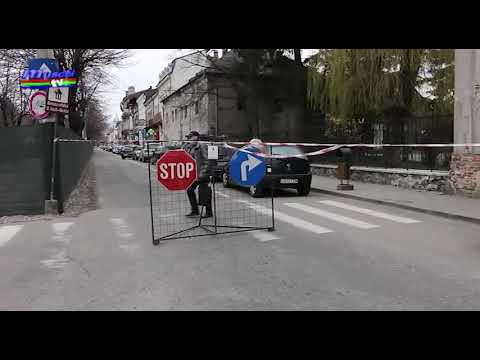 Jurnal MUSCEL TV 13.04.2021 Circulația pe bulevardul Câmpulungului oprită pentru toaletarea teilor