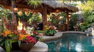 🎄 Transform Your Backyard into a Luxury Tropical Christmas Paradise!
