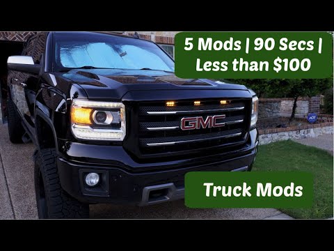 Five Truck Mods For Less Than $100 in 90 secs
