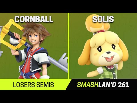 SmashLAN'd 261 Losers Semis - Cornball (Sora) vs Solis (Isabelle) - SSBU Tournament