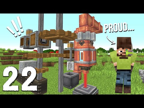 I built a super machine! - Episode 22 - Minecraft Modded (Vault Hunters)