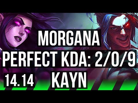 MORGANA vs KAYN (JGL) | 2/0/9, 1300+ games | EUW Master | 14.14
