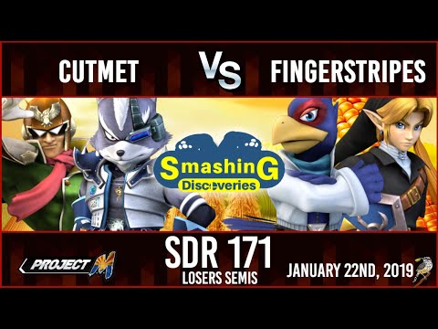 SDR171 Losers Semis: CutMet (Wolf/Falcon) vs FingerStripes (Falco/Link)