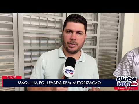 BARIRI: POLÍCIA CIVIL ENCONTRA MÁQUINA DO TRANSBORDO