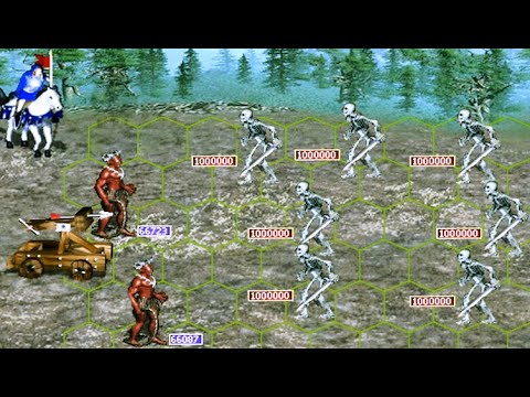 7 000 000 Skeletons VS 120 000K  Pit lords | Heroes of might and magic 3
