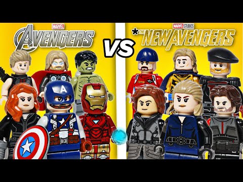 LEGO AVENGERS VS *THE NEW AVENGERS - Which team WIINS!!? 💪💥