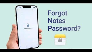 Forgot Notes Password? How to Open Locked Notes on iPhone without Password 2022.