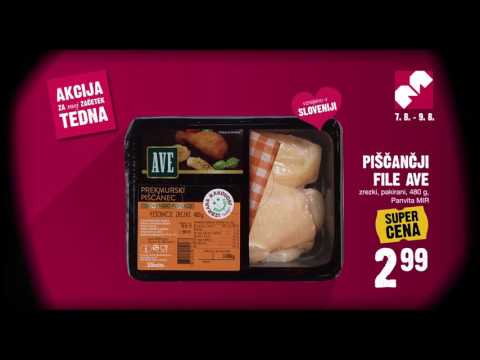 Mercator začetek tedna od 7. do 9. 8. 2017