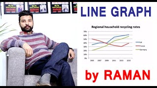 #IELTS #LINE #GRAPH by RAMAN