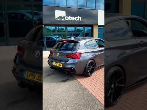 Bmw M140 Remus OPF back system with carbon tips , Motech Performance