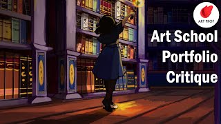 Art School Portfolio Critique #32 by an Art Professor