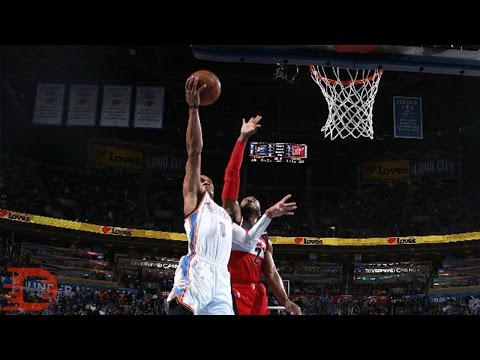 Russell Westbrook 22 Pts. 6 Ast. vs Washington Wizards 2015.01.02.