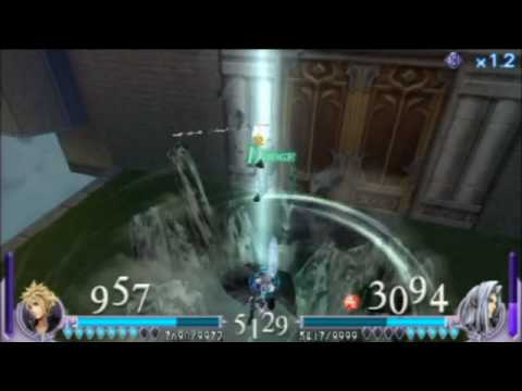 Lv. 100 Cloud vs Lv. 105 Sephiroth - Final Fantasy: Dissidia