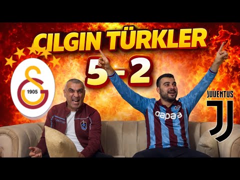KÜRŞAT AND DAYI REACT TO THE GALATASARAY-JUVENTUS MATCH!!!