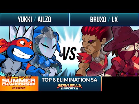 Yukki & Ailzo vs Bruxo & LX - Top 8 Elimination - Summer Championship 2022 - SA 2v2